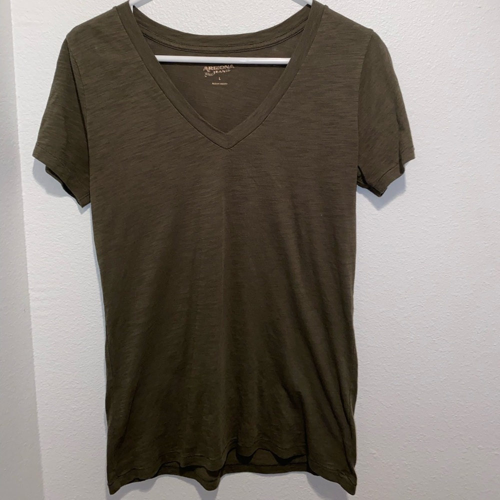 Green soft shirt